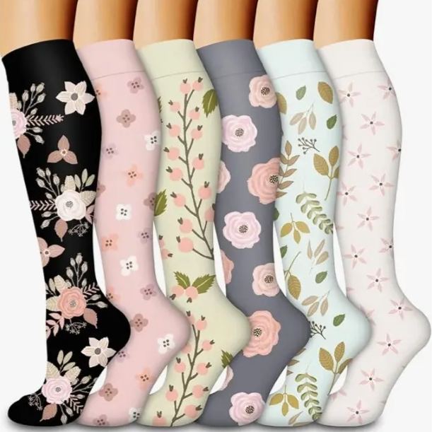 Moisture Wicking Knee High Compression Socks For Men and Women