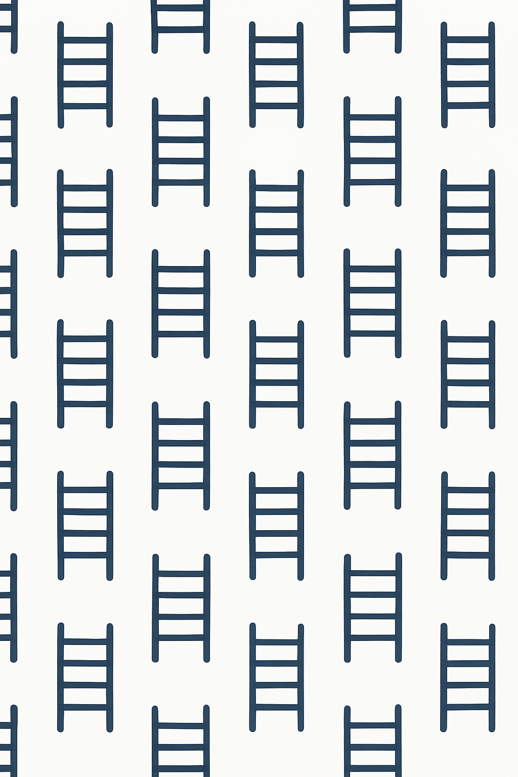 Fine Ladder Shift unique graphic over-the-knee socks