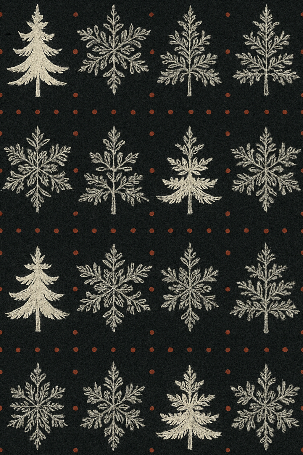 Nordic Evergreen Rhythm On Coal soft everyday over-the-knee socks
