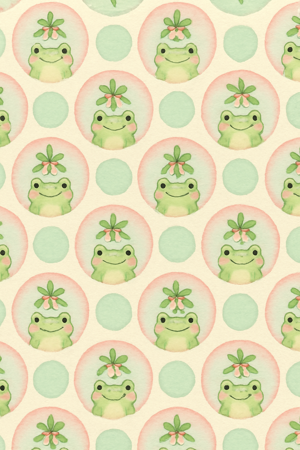 Frog Mistletoe Polka Rhythm custom over-the-knee socks