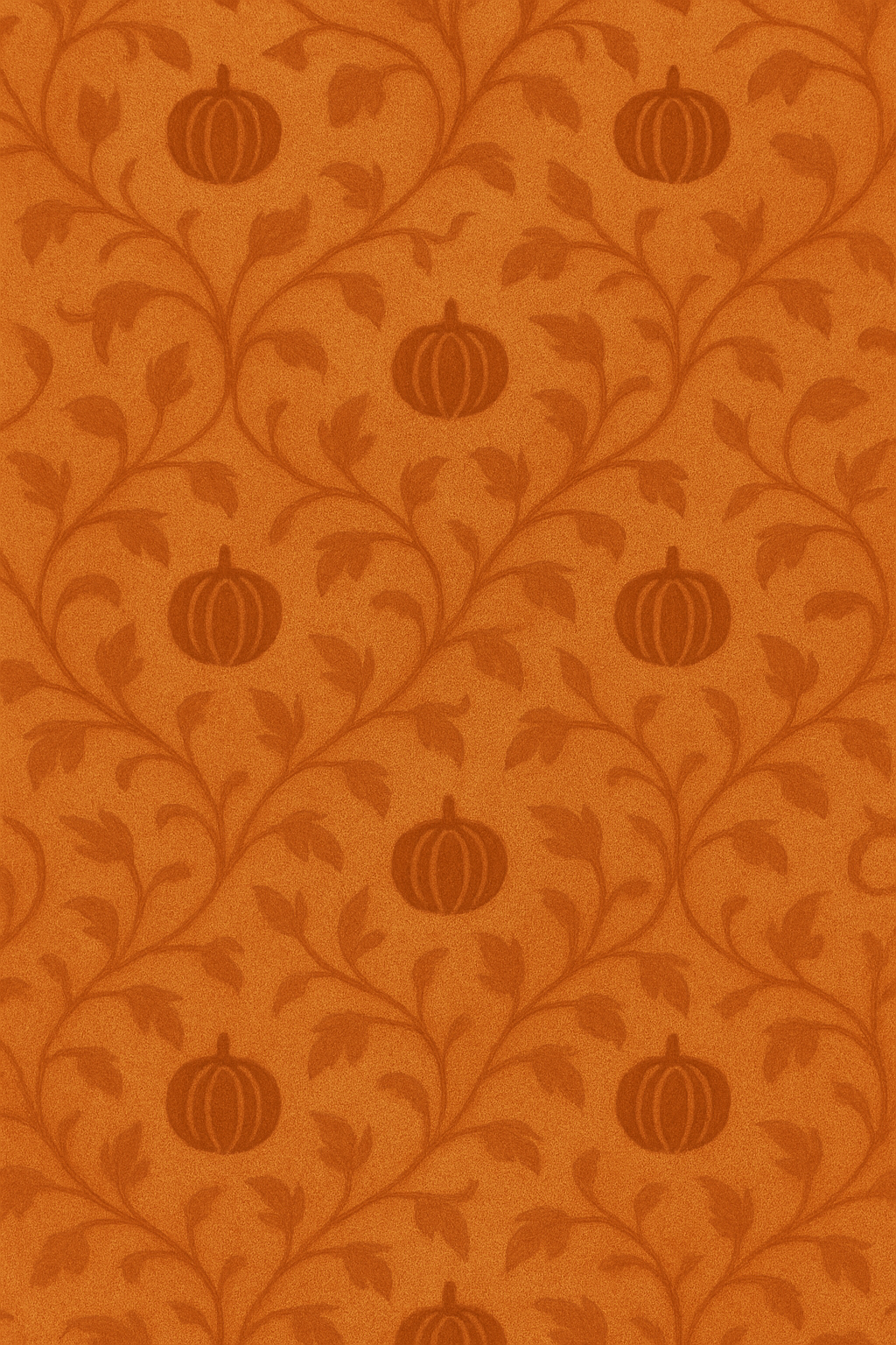 Pumpkin Vine Lattice On Orange Background designer print over-the-knee socks