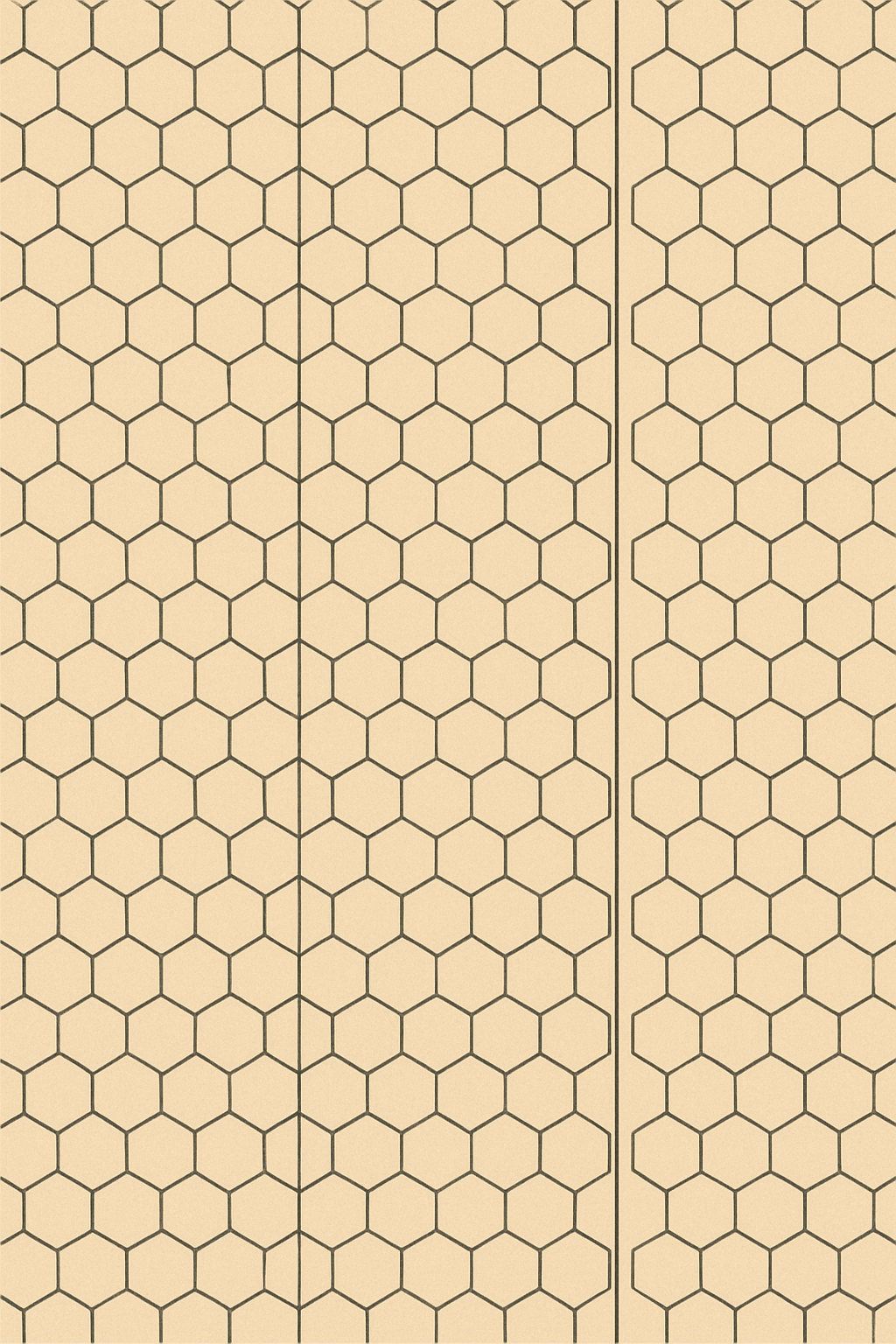 Fine Hex Lining designer print over-the-knee socks