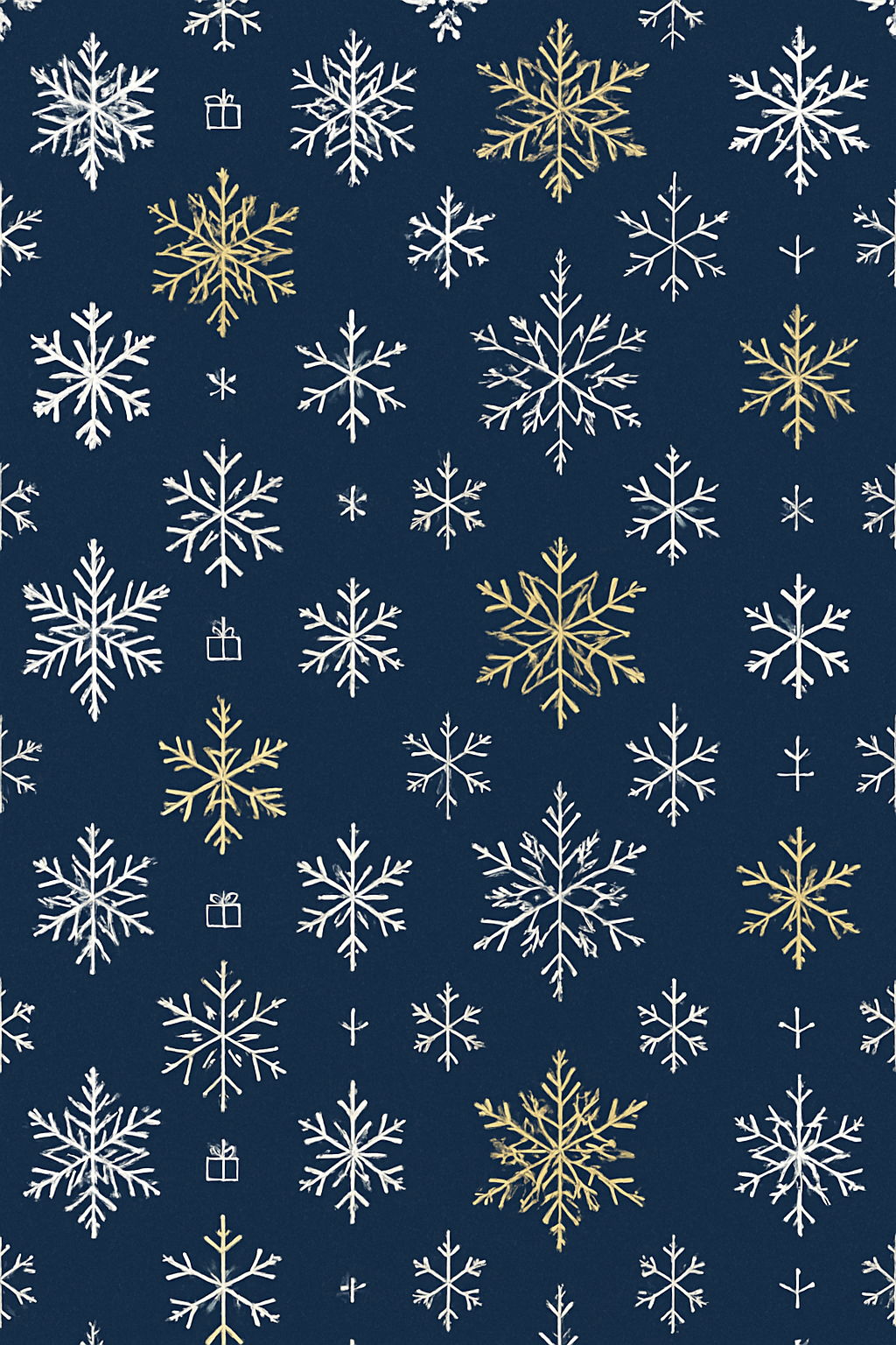 Snowflake Lace Grid On Navy Background soft everyday over-the-knee socks