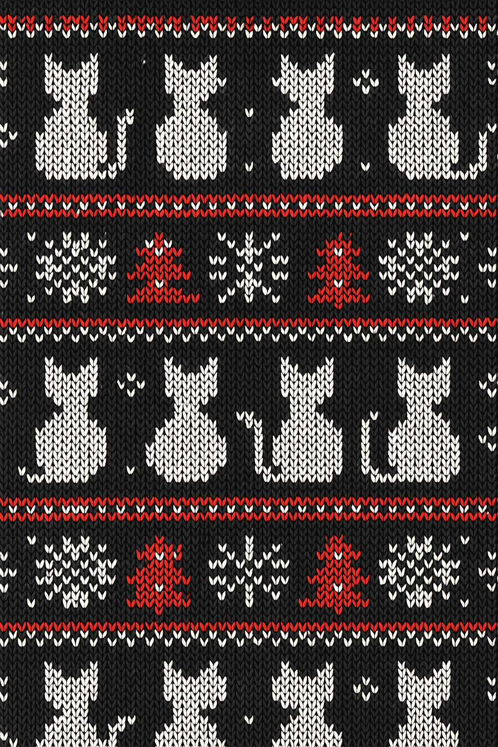 Nordic Cat Lattice soft everyday over-the-knee socks