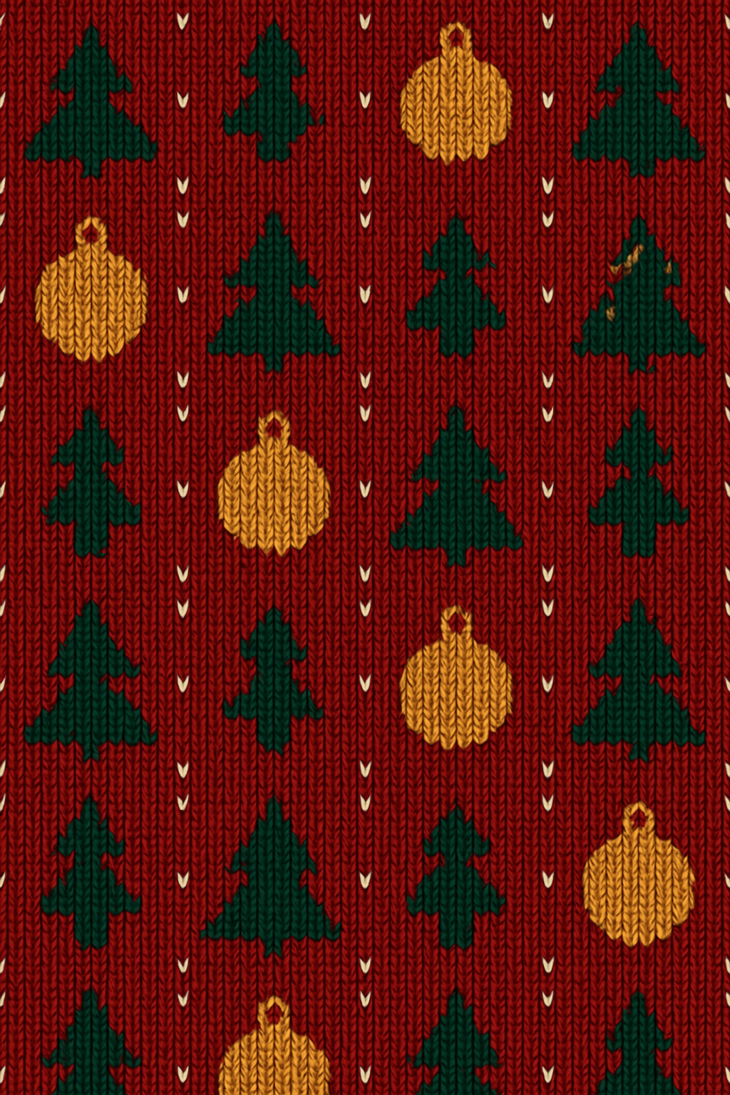 Evergreen Ornament Grid On Deep Red personalized over-the-knee socks