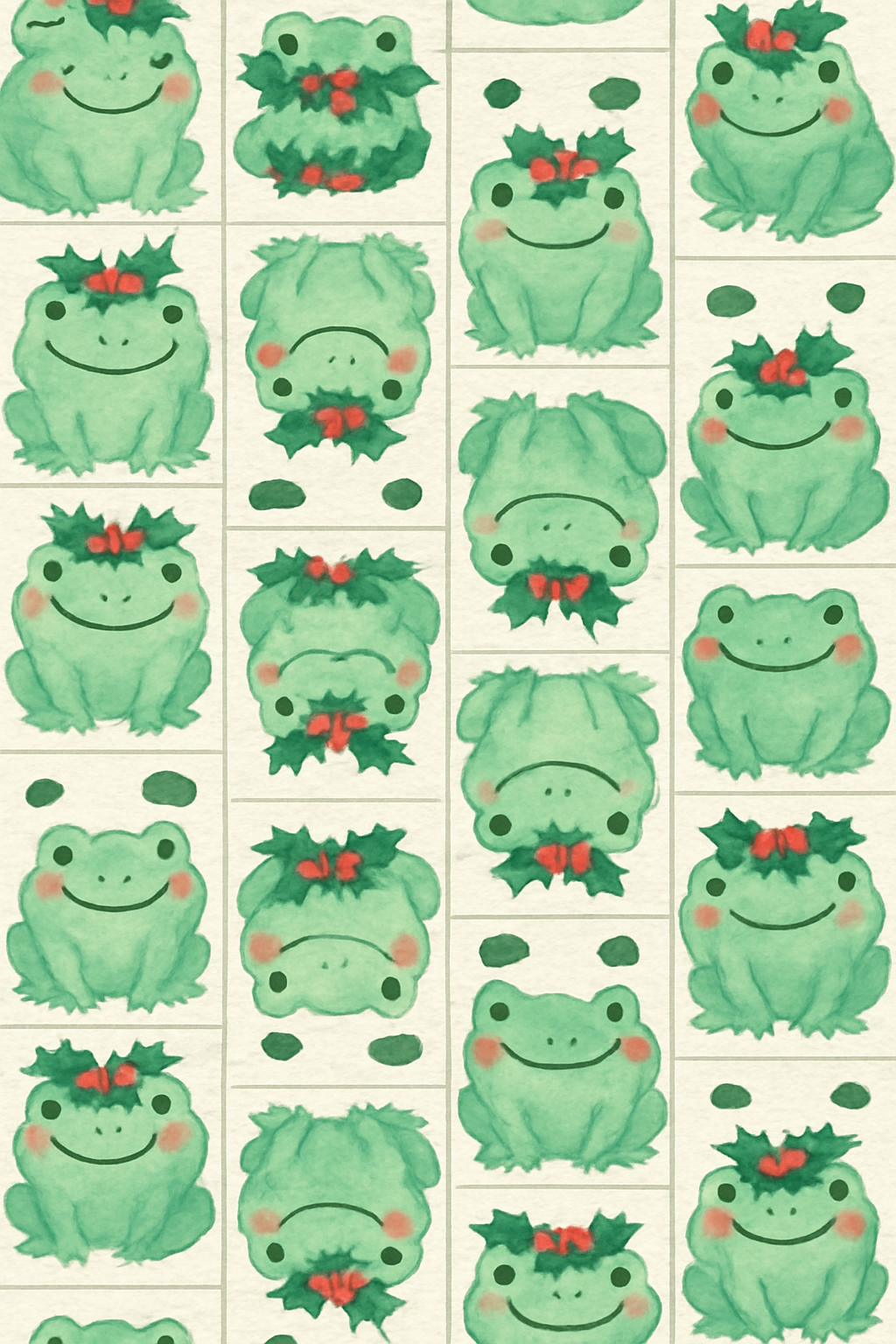 Frog Holly Mosaic stylish fashion over-the-knee socks
