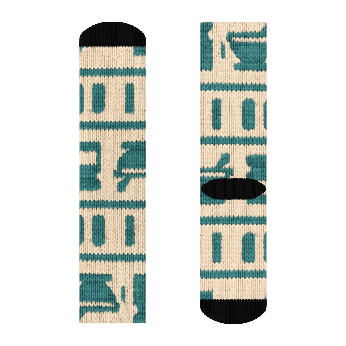 Knitted Pharmacy Shelf Bands, Pharmacist Edition personalized crew socks