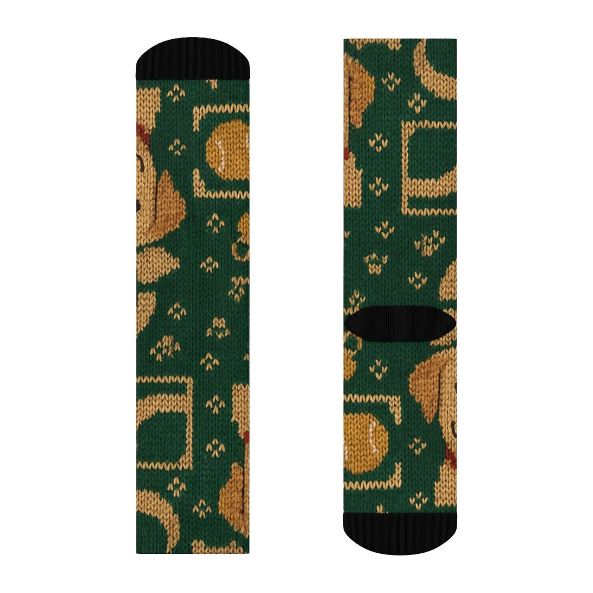 Knitted Picnic Tiles, Labrador Retriever Edition premium sports crew socks