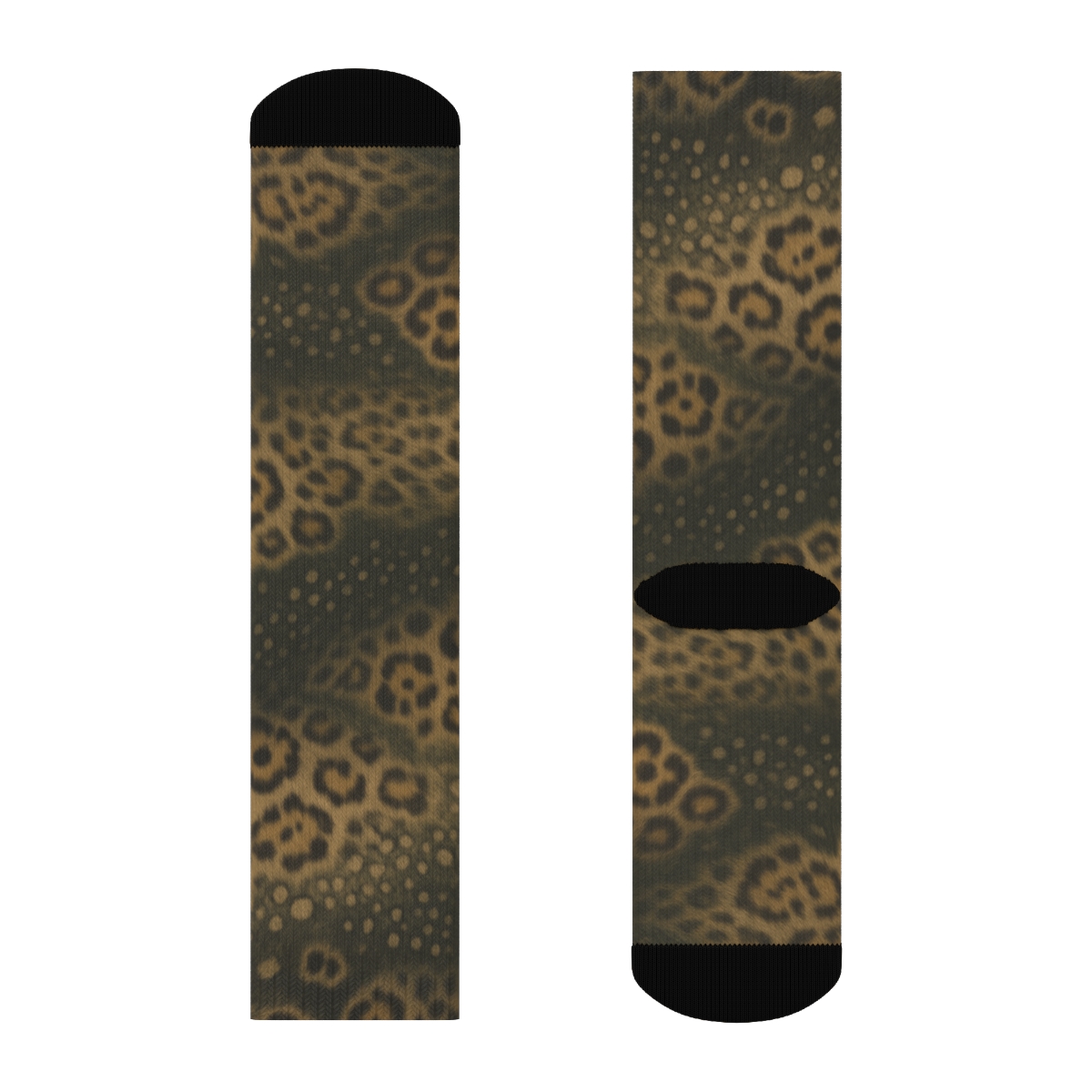 Layered Rosette Cluster Wrap On Charcoal Ground custom crew socks