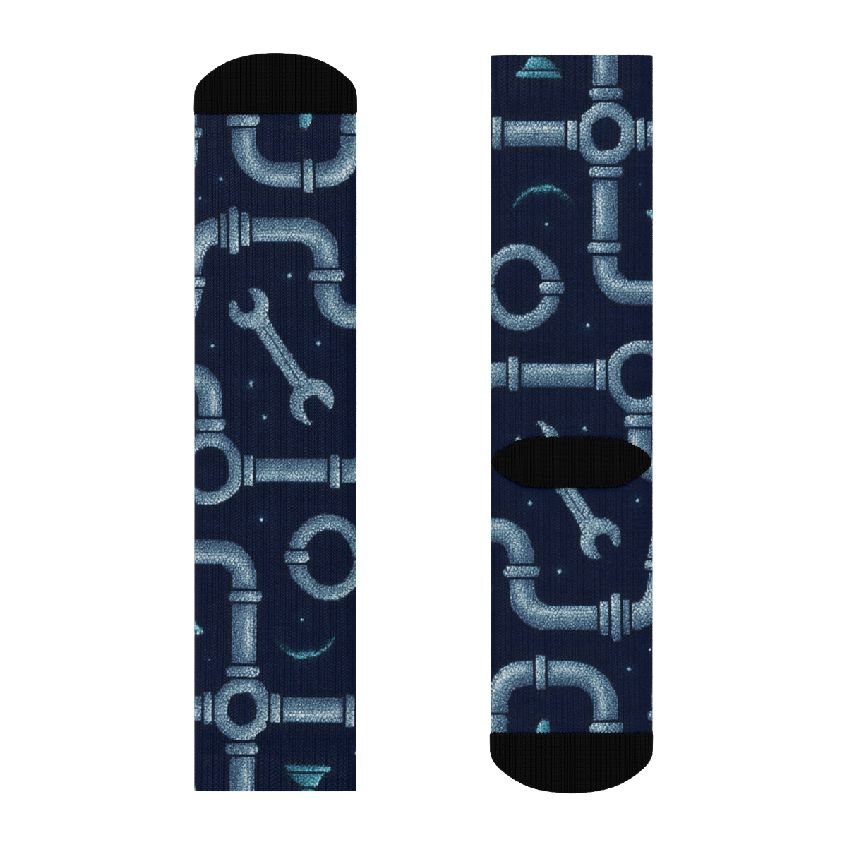 Midnight Pipe Constellations Plumber Edition comfortable cotton crew socks