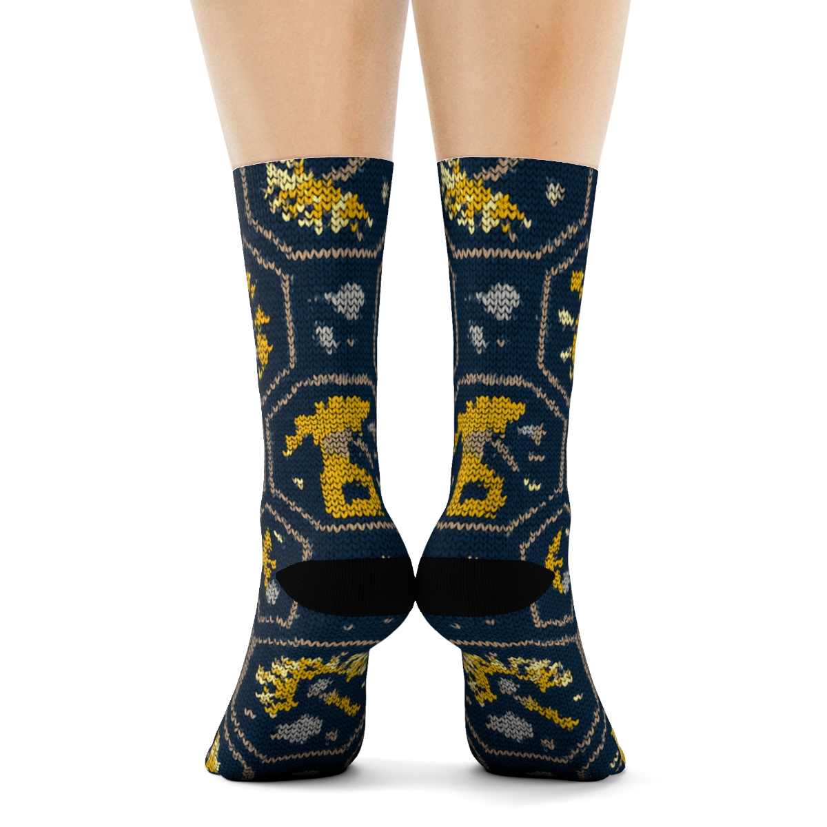 Mop Medallion Rhythm For Custodian Gifts premium sports crew socks