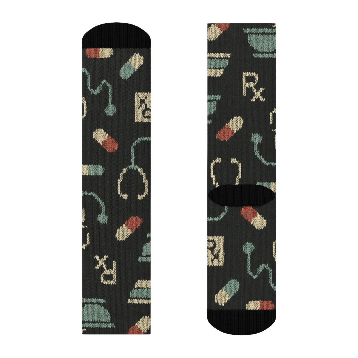 Night Shift Constellation Of Tools Pharmacist Edition premium sports crew socks