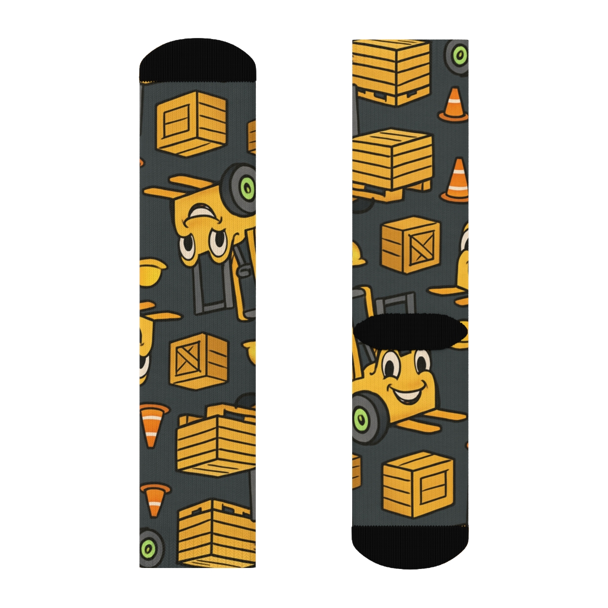 Pallet Parade For The Forklift Operator premium sports crew socks