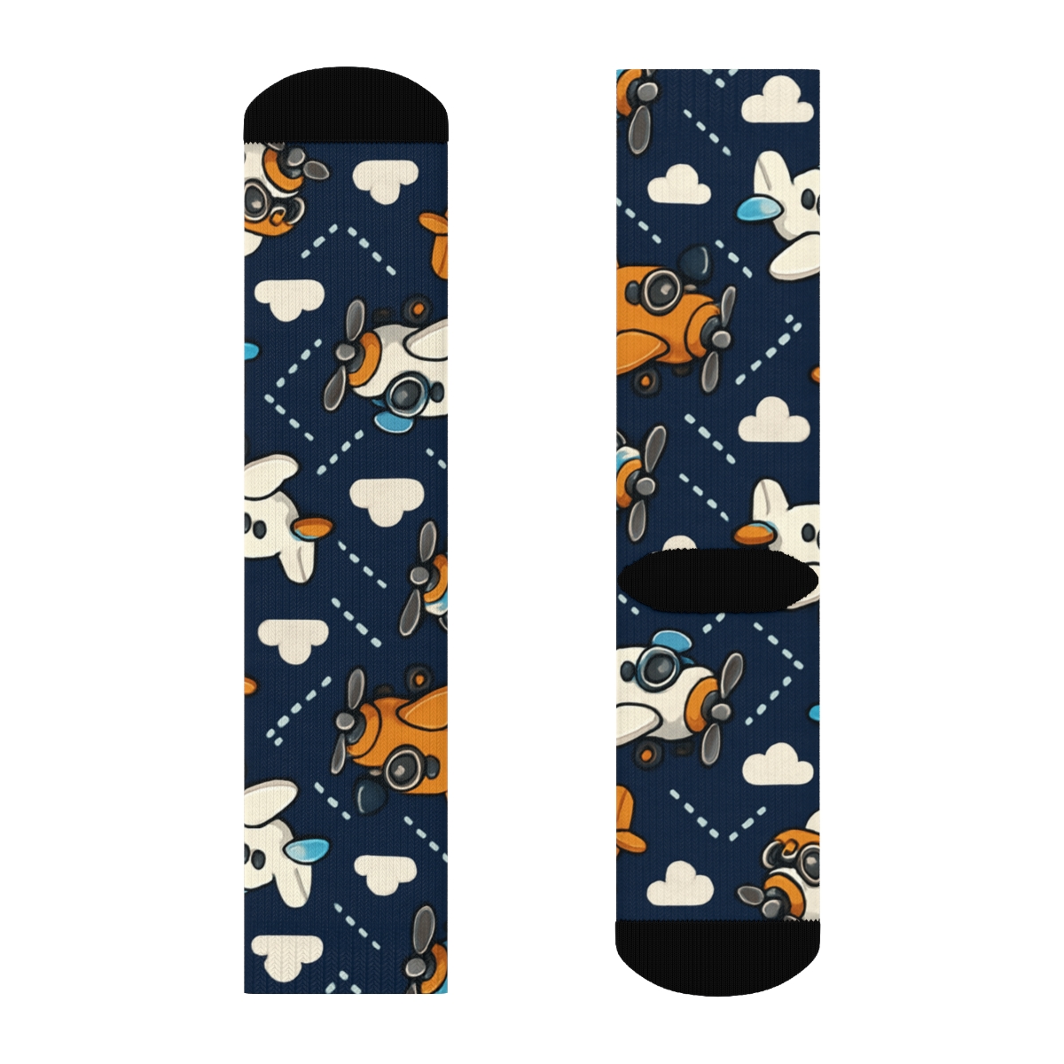 Pilot Cloudway Chevron Skies premium sports crew socks