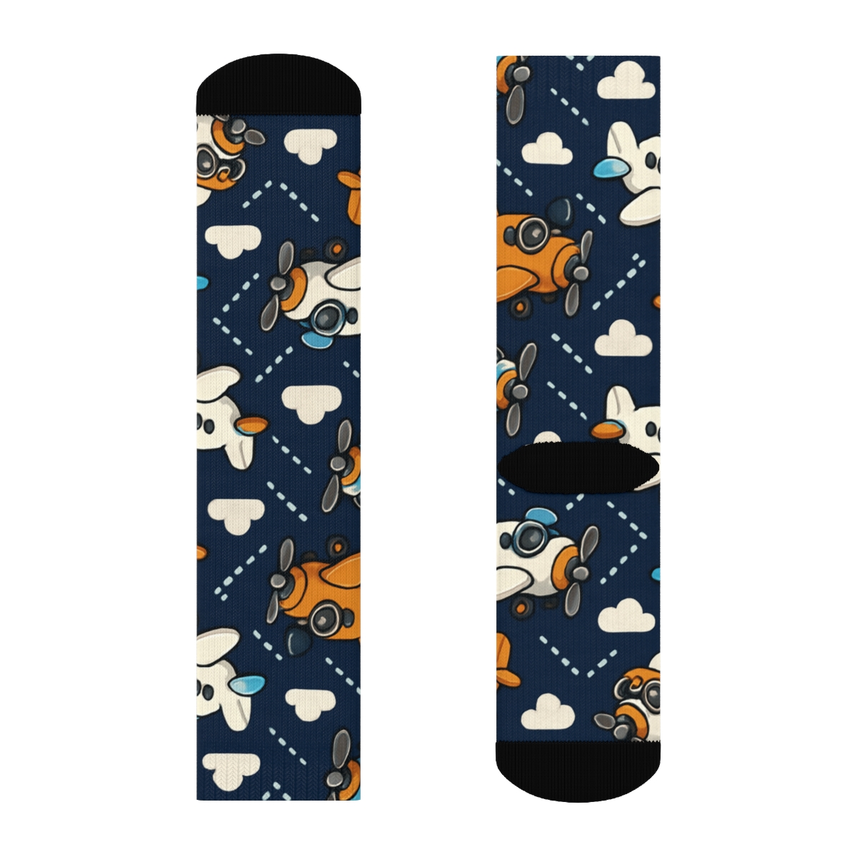 Pilot Cloudway Chevron Skies premium sports crew socks