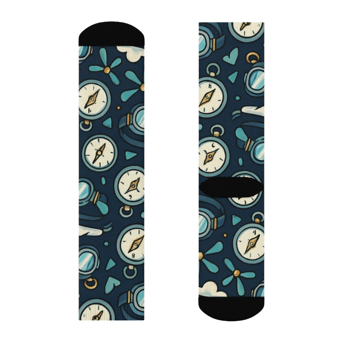 Pilot Sky Instruments Lattice premium sports crew socks