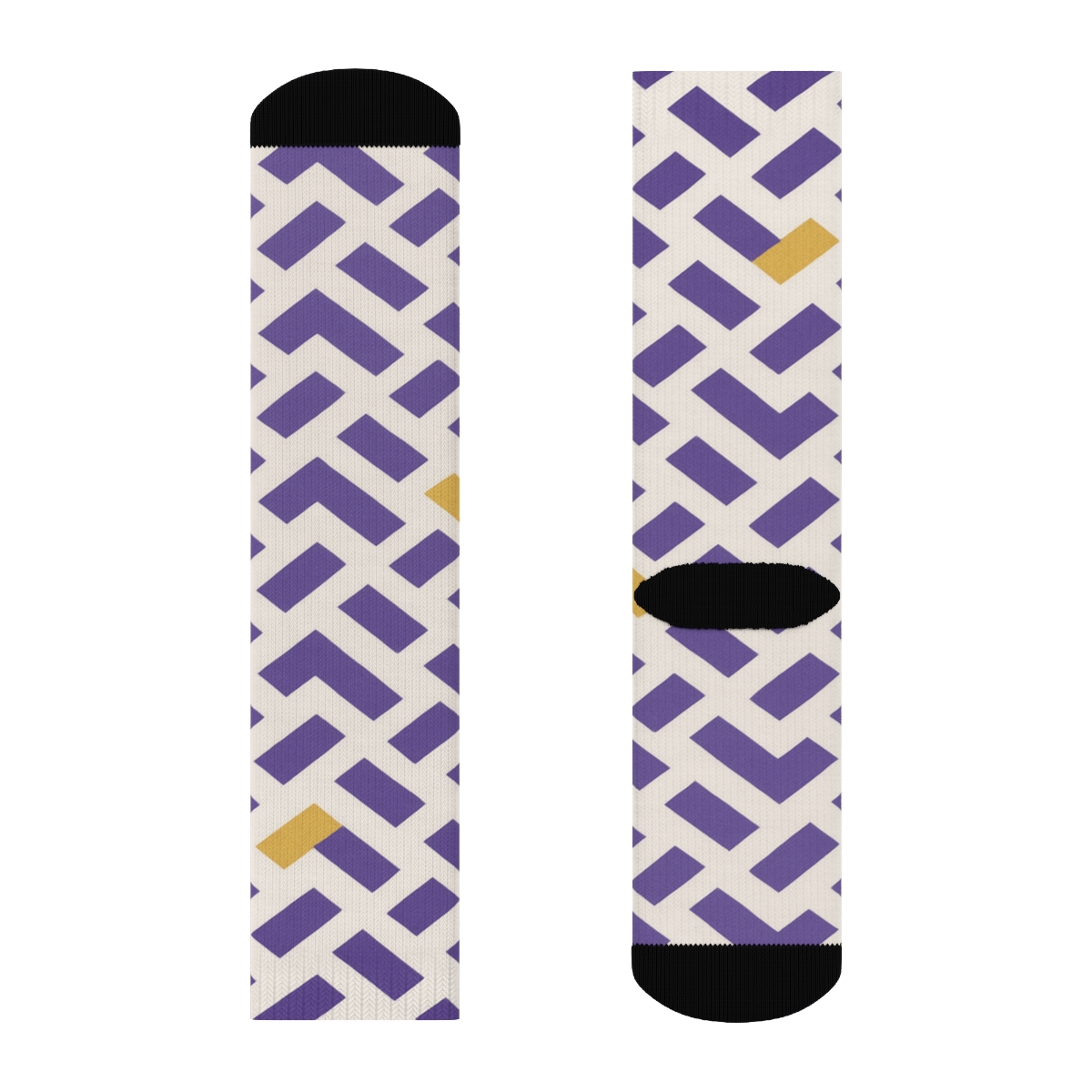 Prism Bar Tessellate soft everyday crew socks