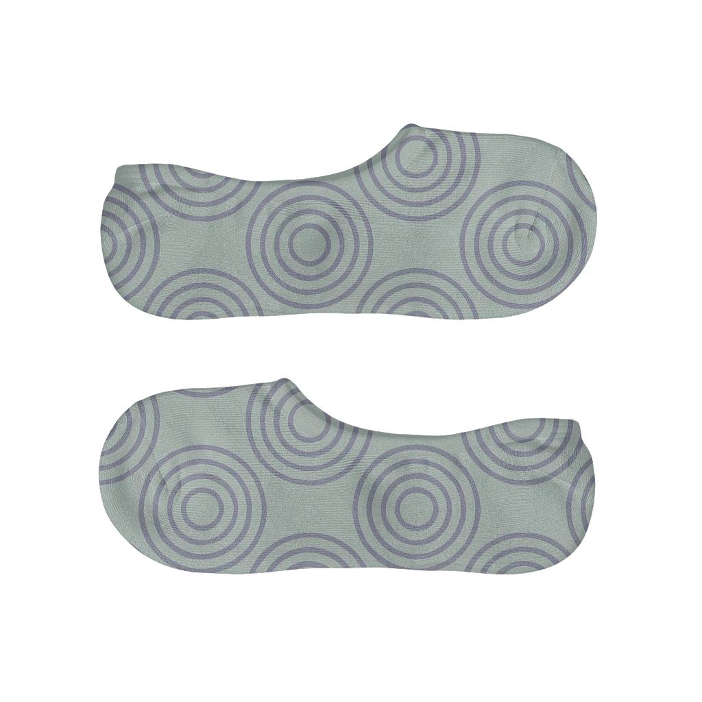 Small Ring Interval breathable seamless no-show sockscustom no-show socks