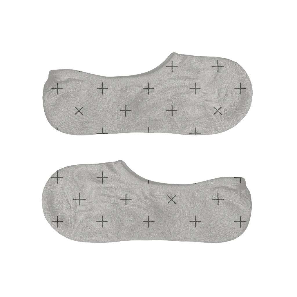 Gentle Cross Pack breathable no-show socks