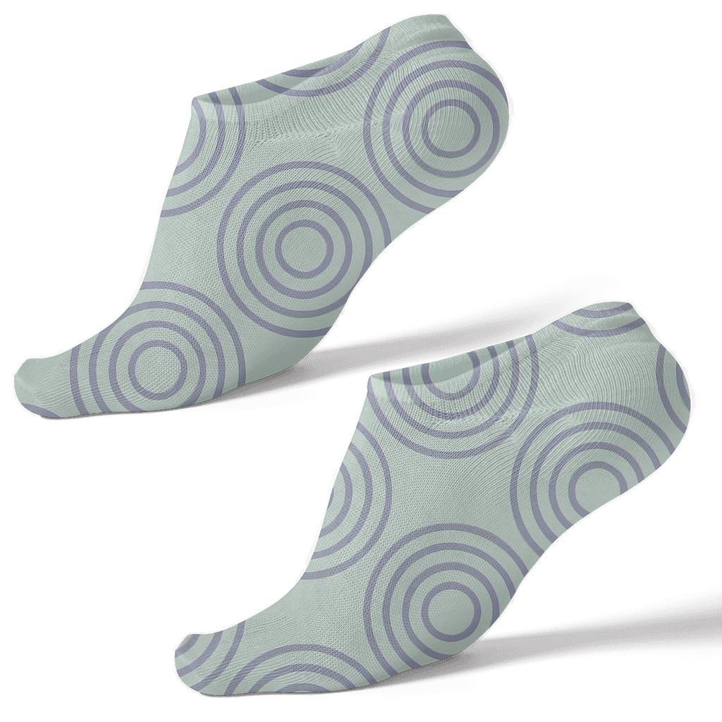 Small Ring Interval comfortable cotton ankle socks