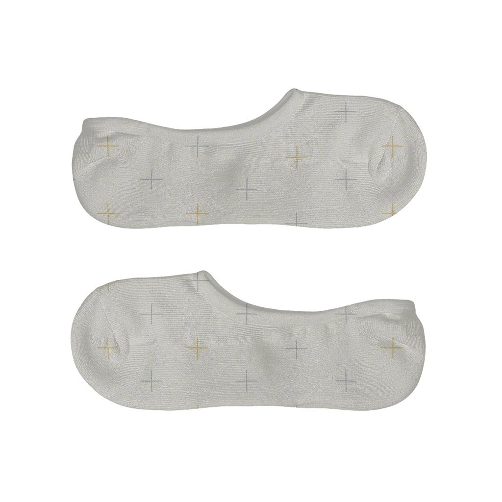 Gentle Cross Pack breathable seamless no-show sockscustom no-show socks