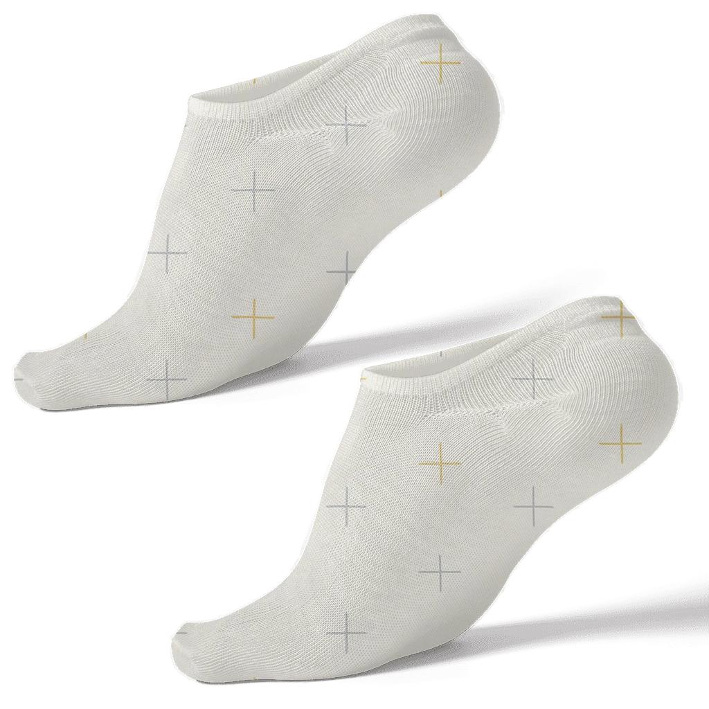 Gentle Cross Pack soft everyday ankle socks