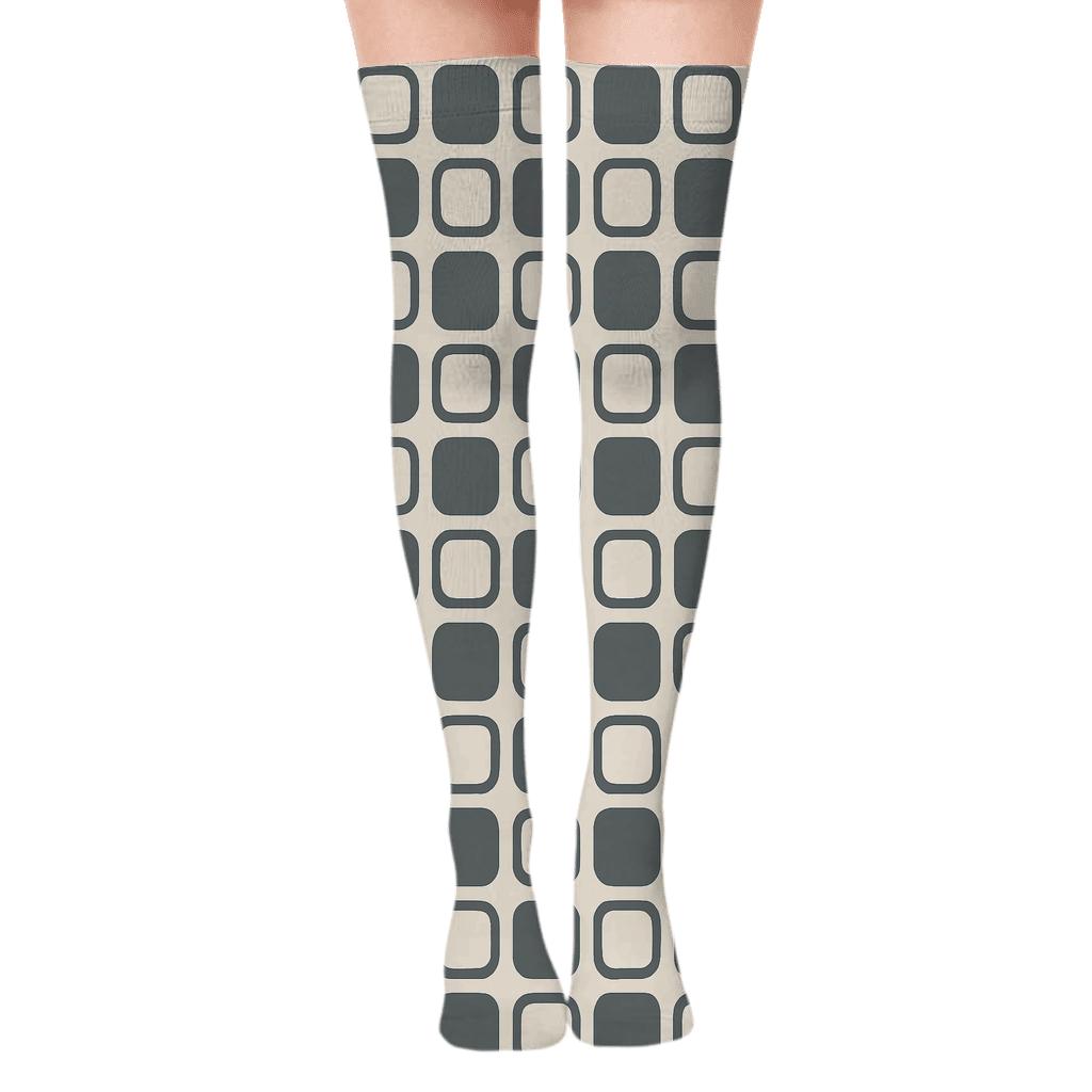 Calm Cellular Mesh custom over-the-knee socks