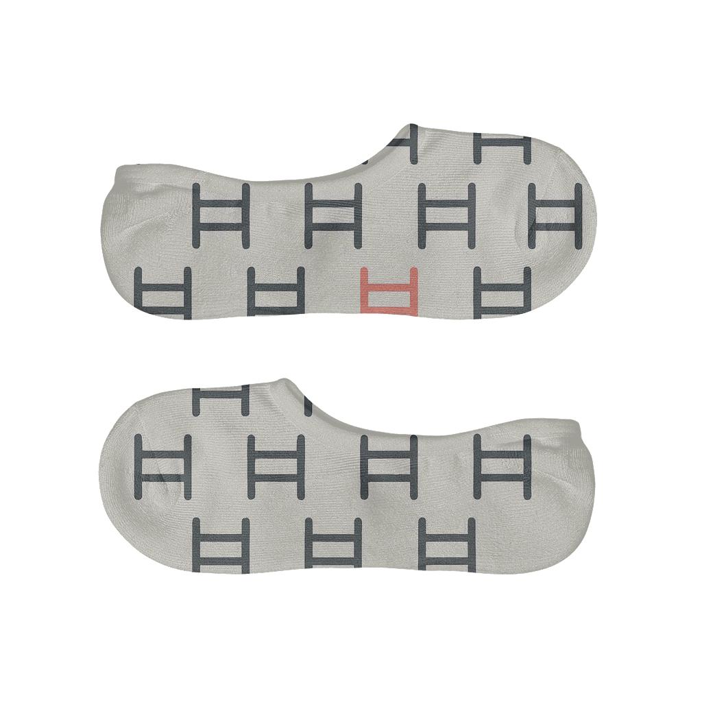 Fine Ladder Shift breathable no-show socks