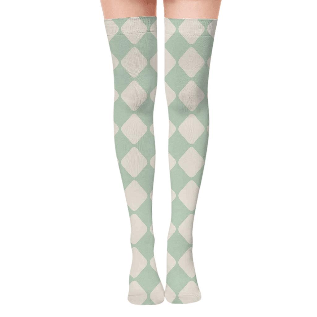 Calm Cellular Mesh premium cozy over-the-knee socks
