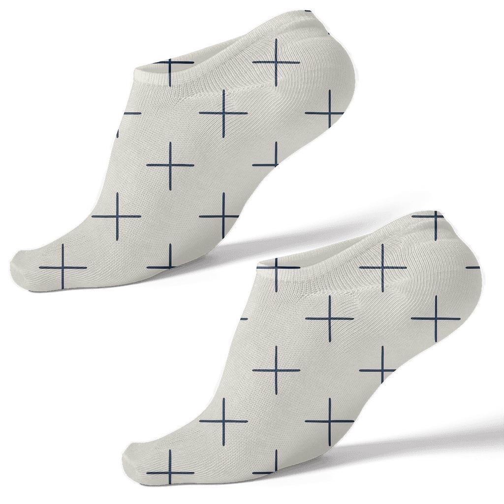 Gentle Cross Pack custom ankle socks