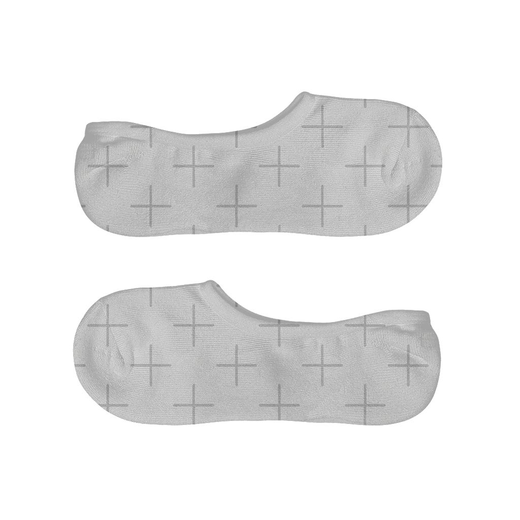 Gentle Cross Pack designer print no-show socks