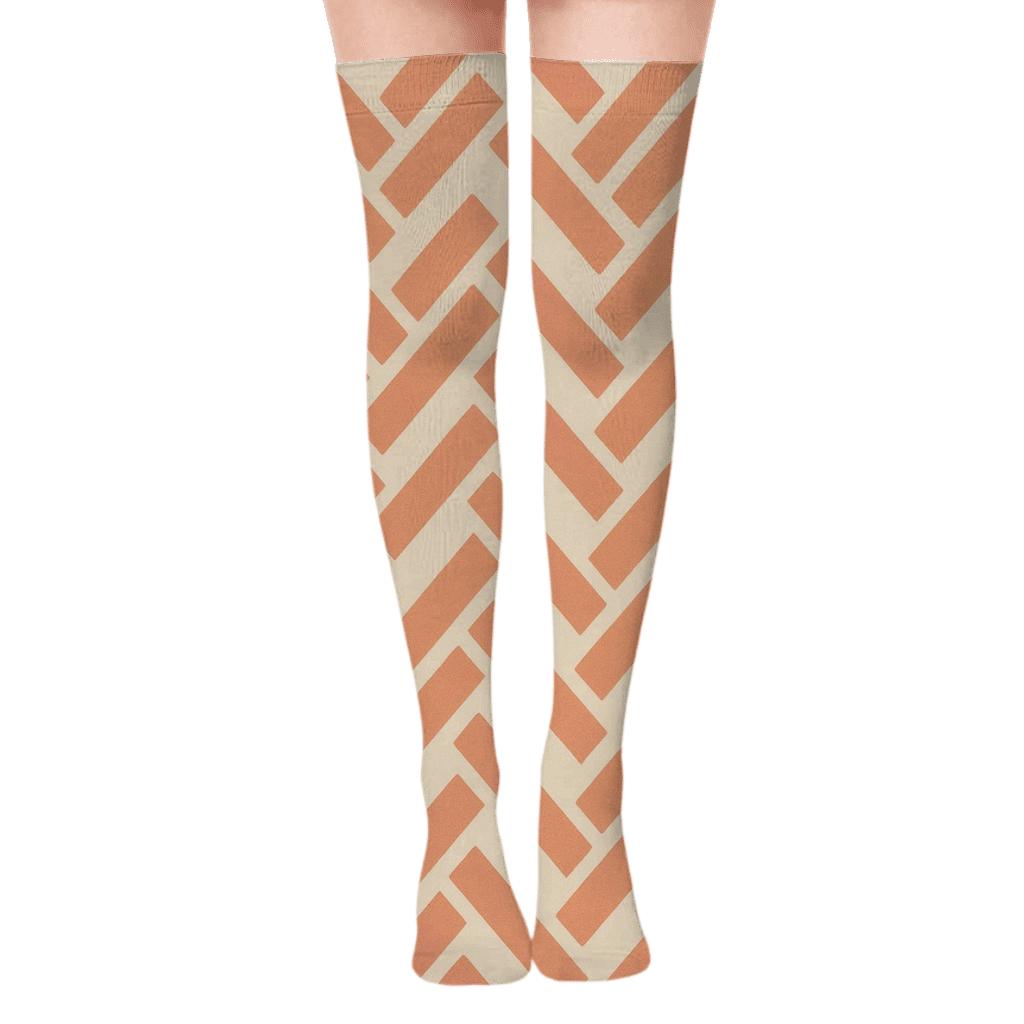 Soft Herring Line soft everyday over-the-knee socks