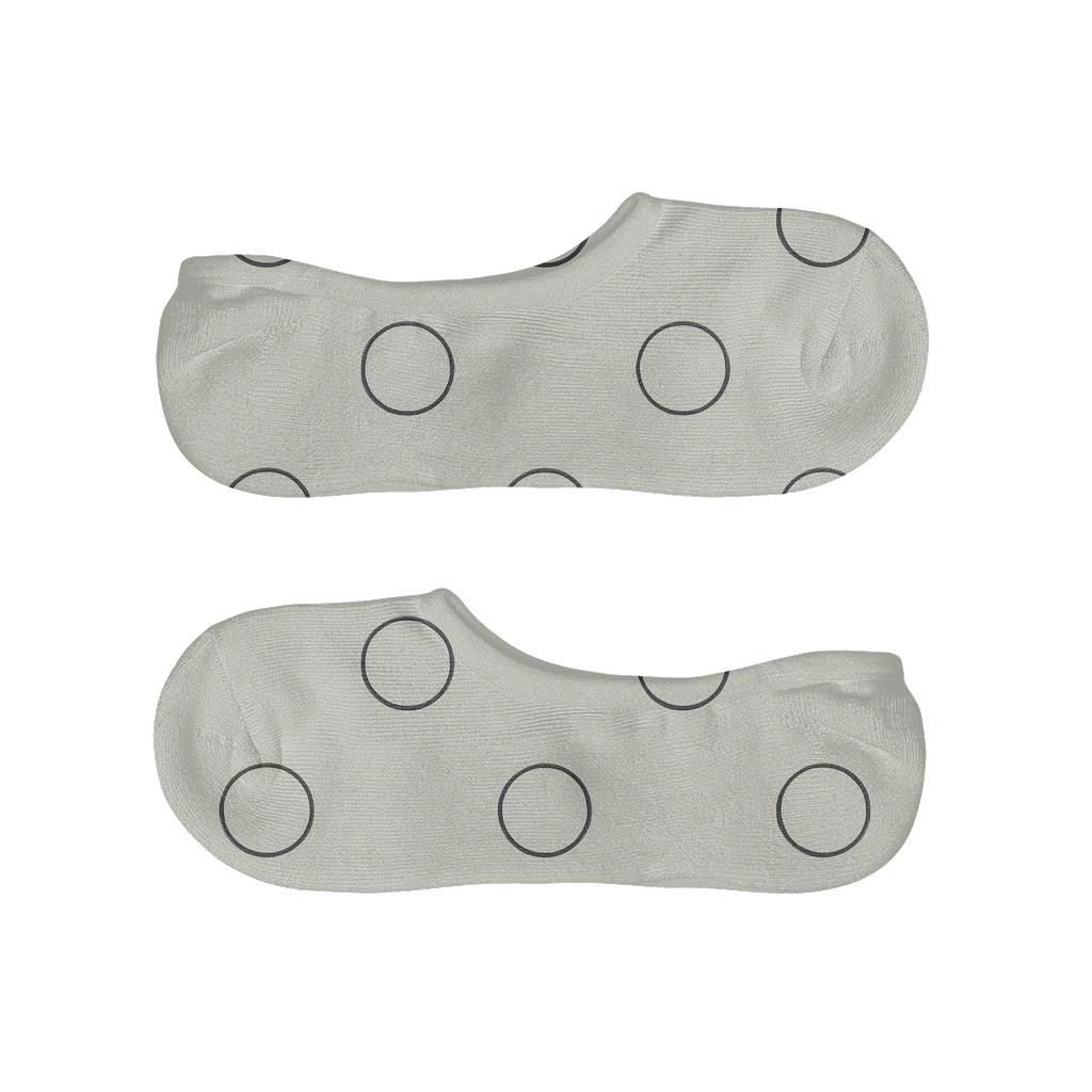 Small Ring Interval low cut no-show socks