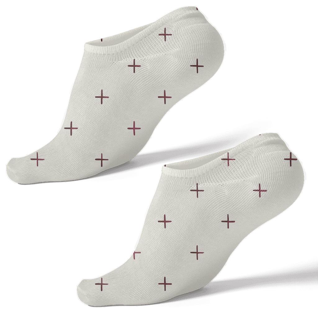 Gentle Cross Pack personalized ankle socks