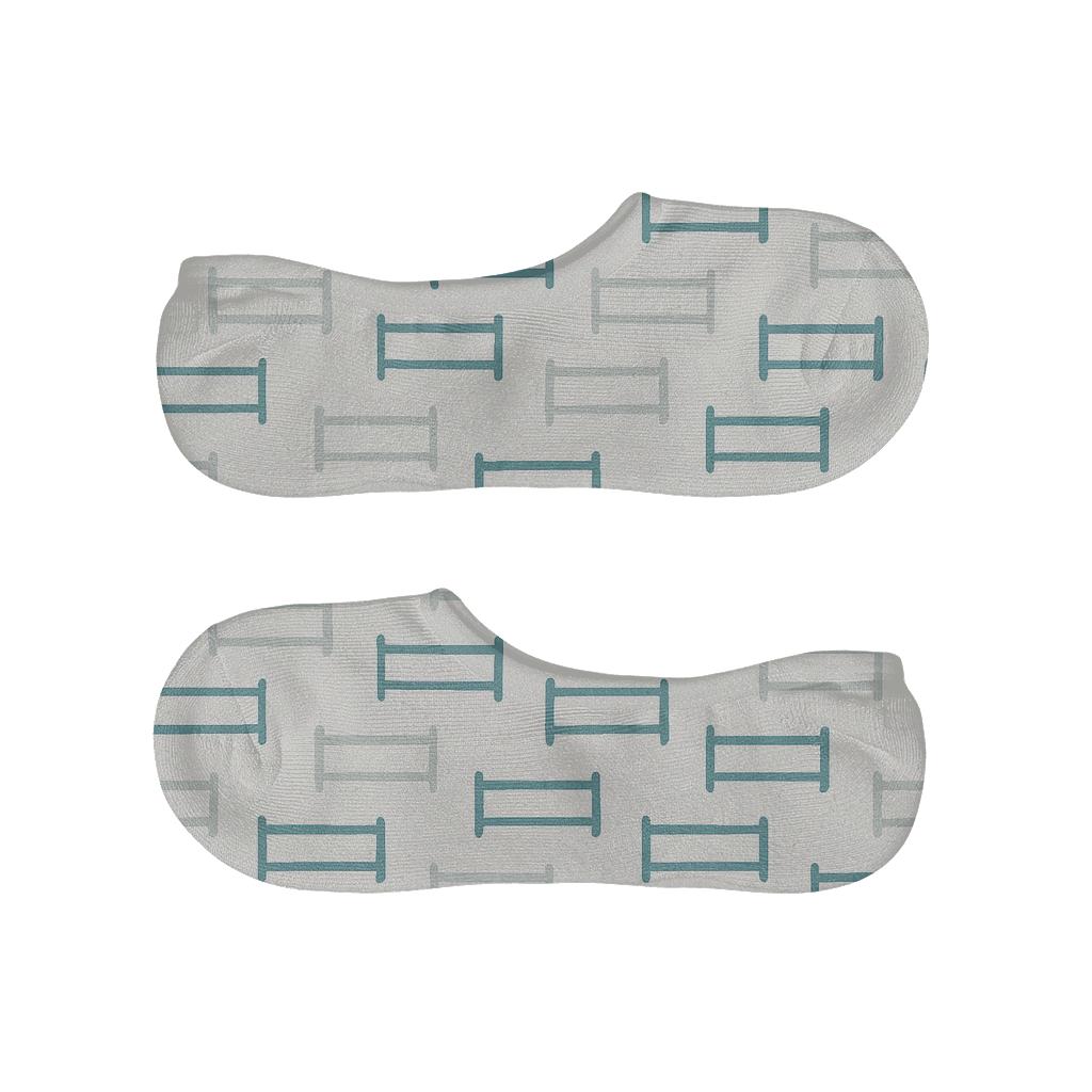 Fine Ladder Shift breathable seamless no-show sockscustom no-show socks