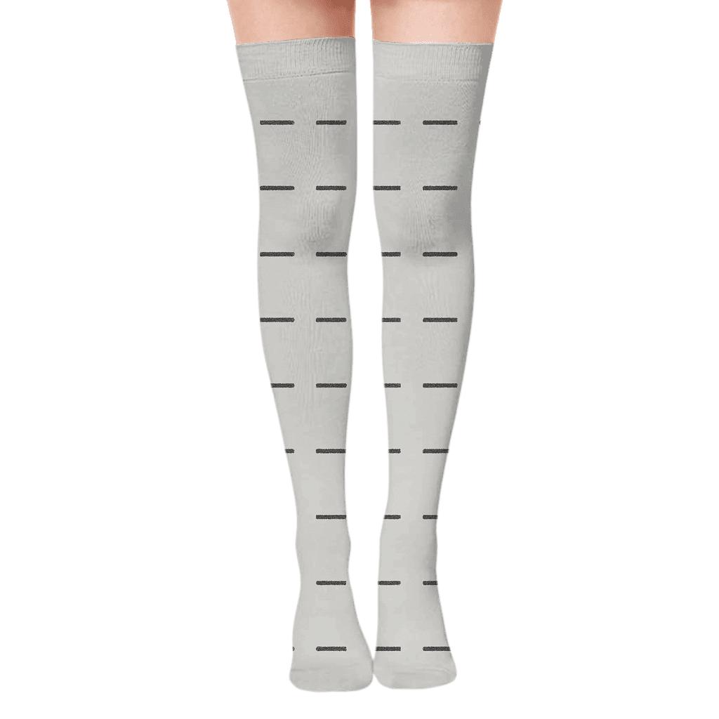Even Dash Sequence custom over-the-knee socks
