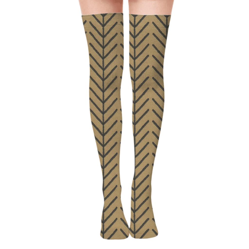 Soft Herring Line soft everyday over-the-knee socks