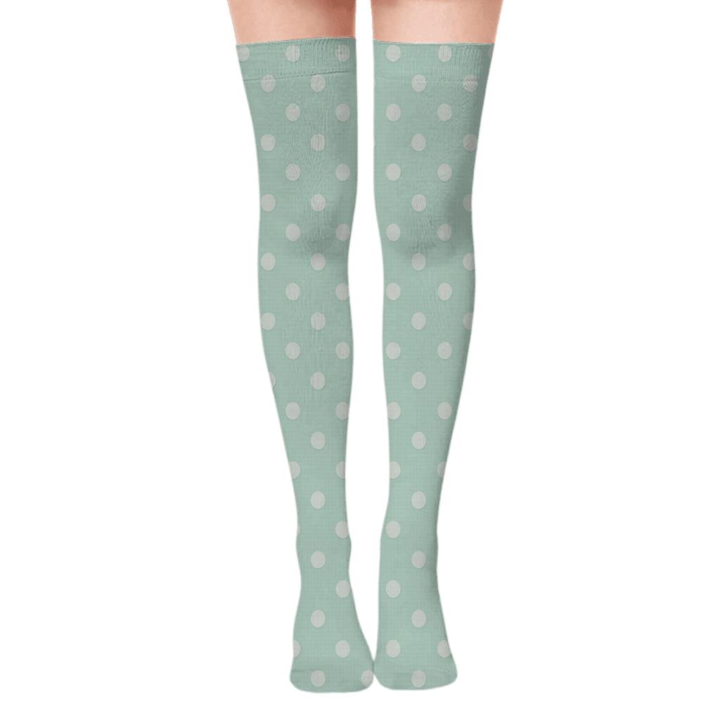 Calm Cellular Mesh stylish fashion over-the-knee socks