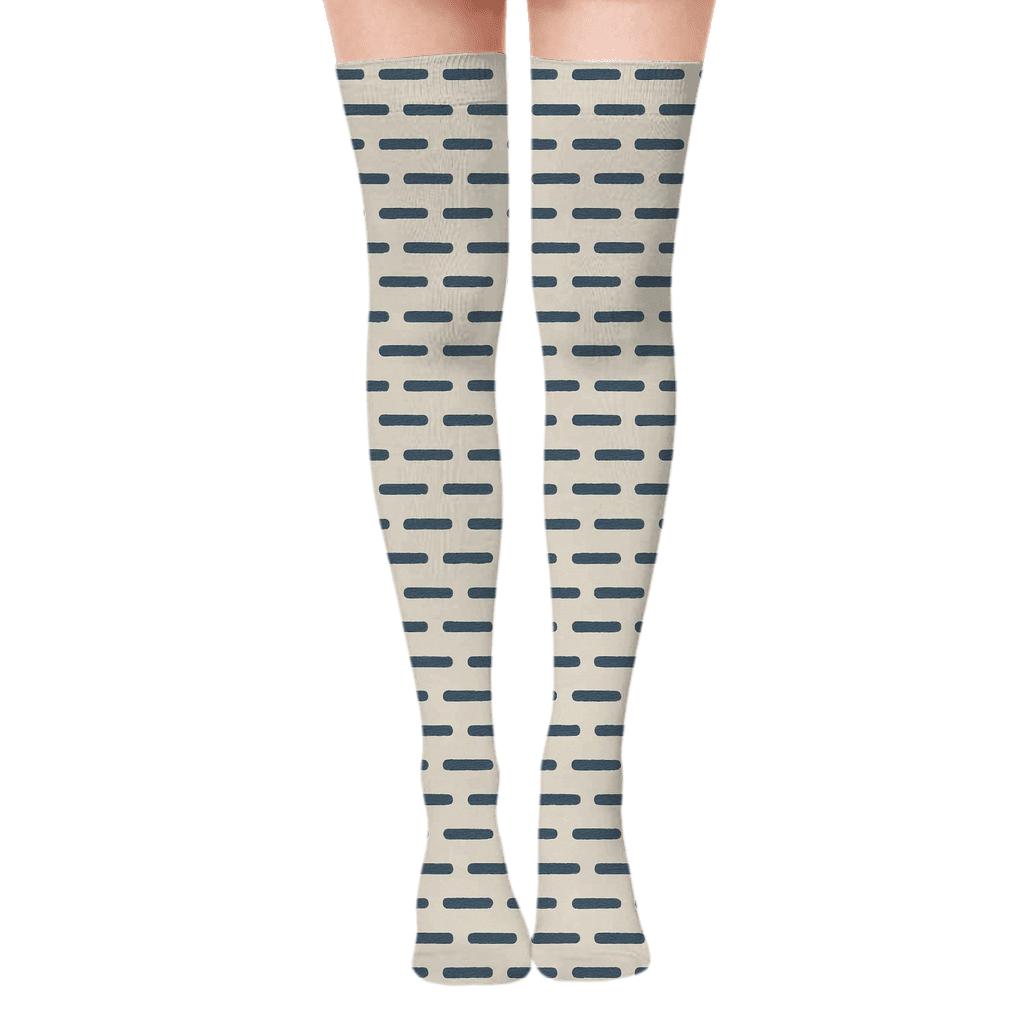 Even Dash Sequence premium cozy over-the-knee socks