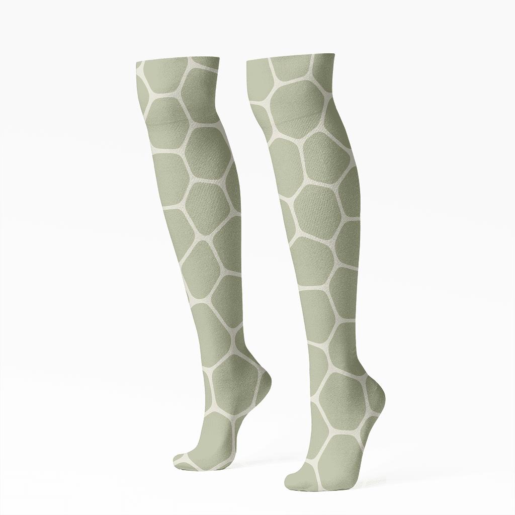 Calm Cellular Mesh custom knee-high socks