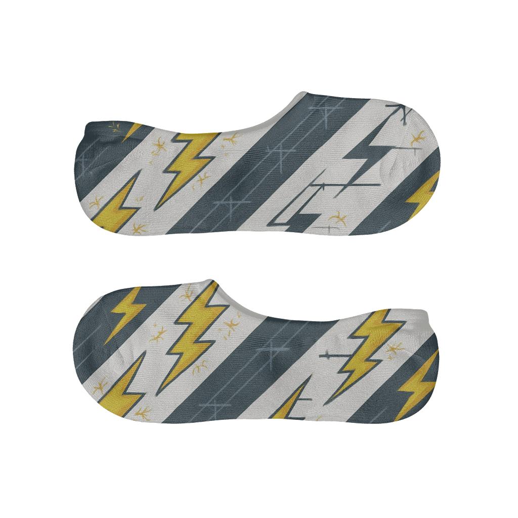 Conductive Stripe Bands custom no-show socks