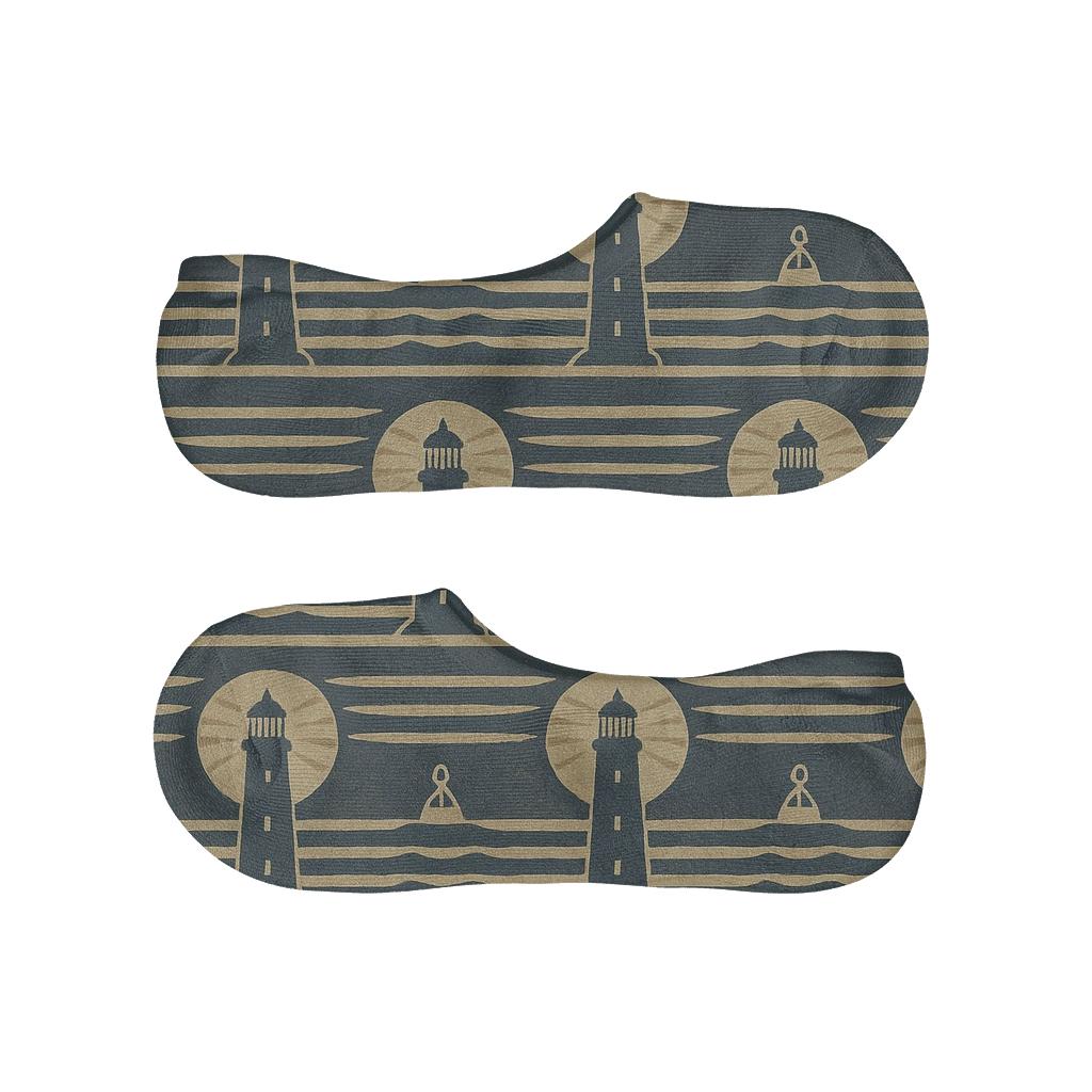 Lighthouse Beacon Bands comfortable invisible socks