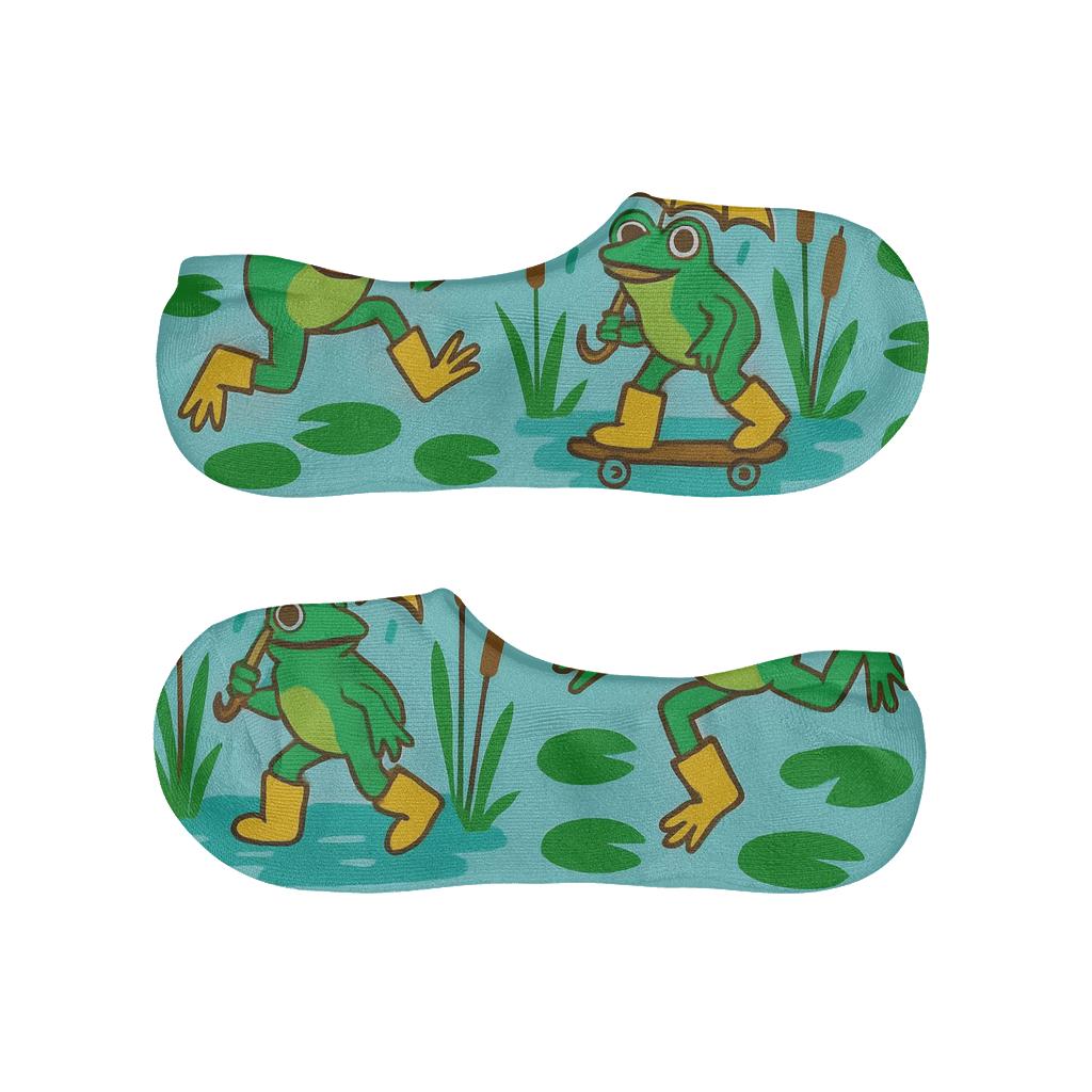 Pond Party Parade trendy no-show sock styles