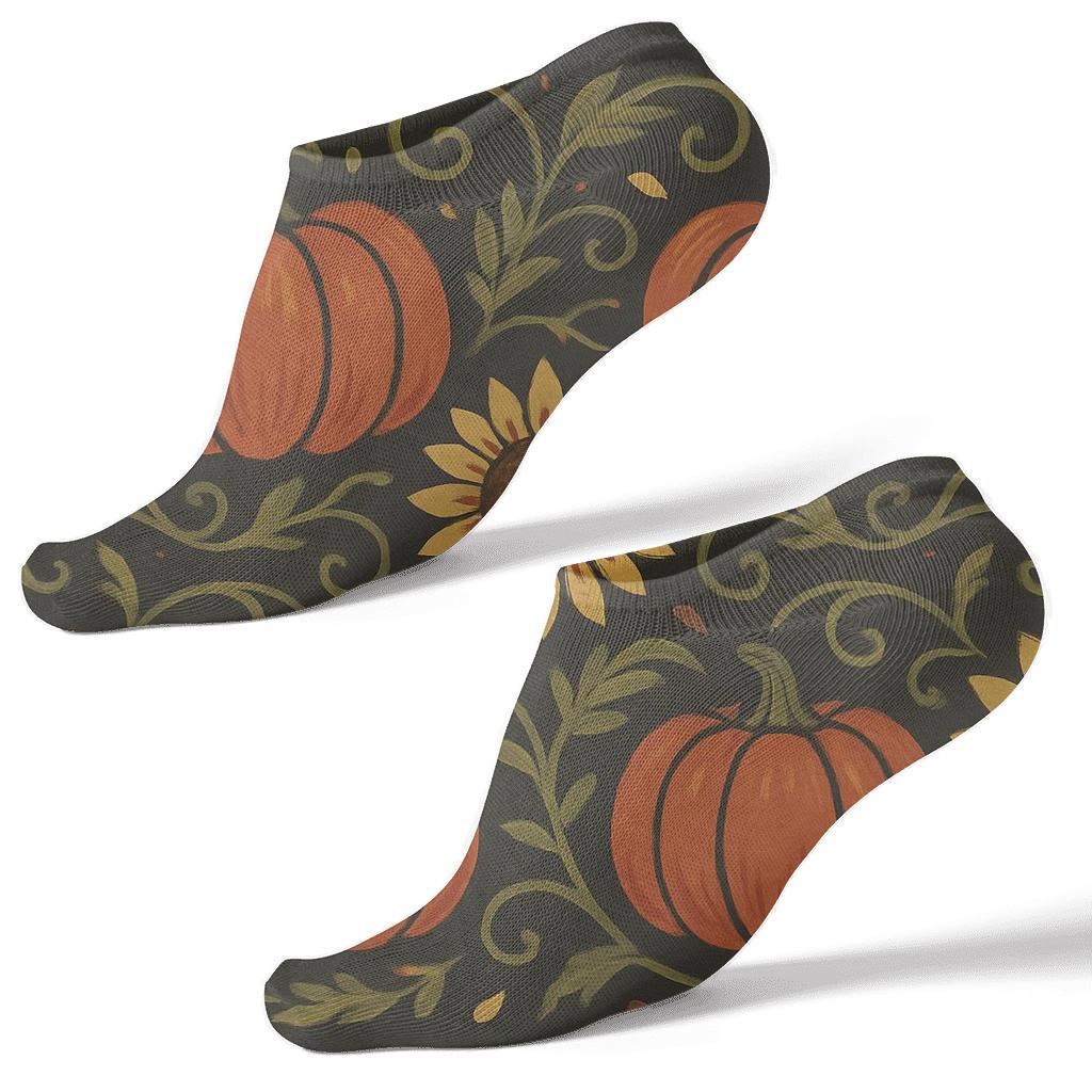 Pumpkin Patch Mirror Band soft everyday ankle socks