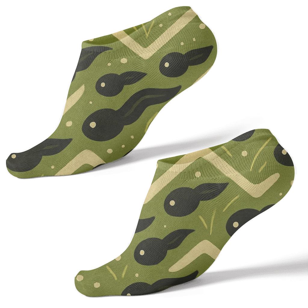 Tadpole Chevron March stylish athletic ankle socks
