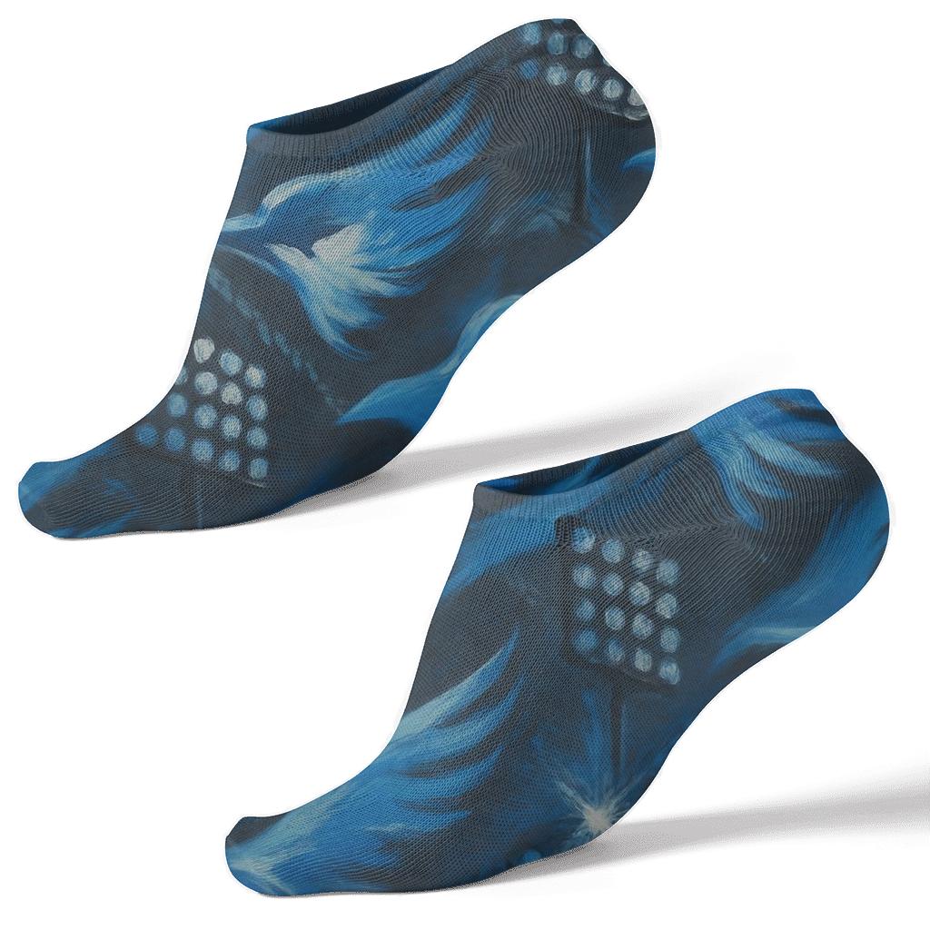 Stadium Light Lattice Blue Jays Edition trendy patterned ankle socks