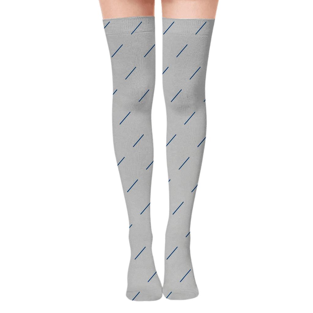 Plain Hatch Study soft everyday over-the-knee socks