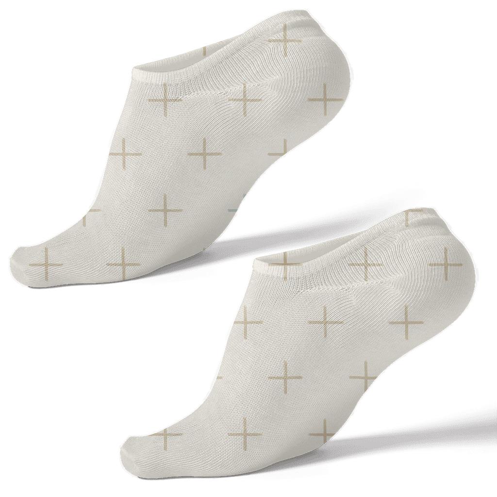 Gentle Cross Pack stylish athletic ankle socks