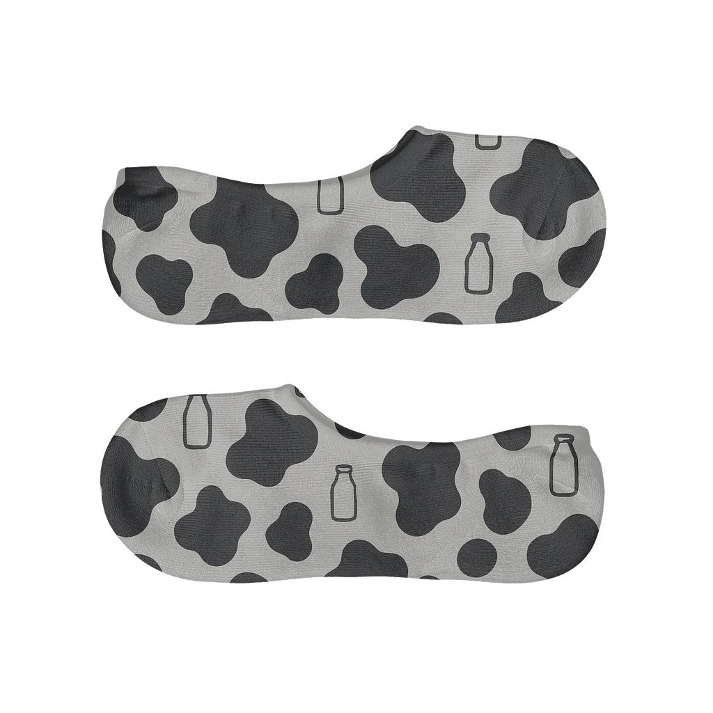 Minimal Two Tone Milk Bottle Scatter personalized invisible socks