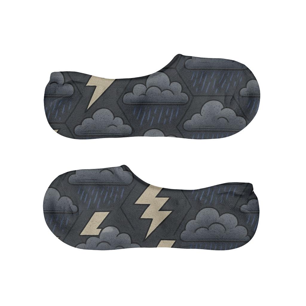 Storm Lace Tessellation trendy no-show sock styles